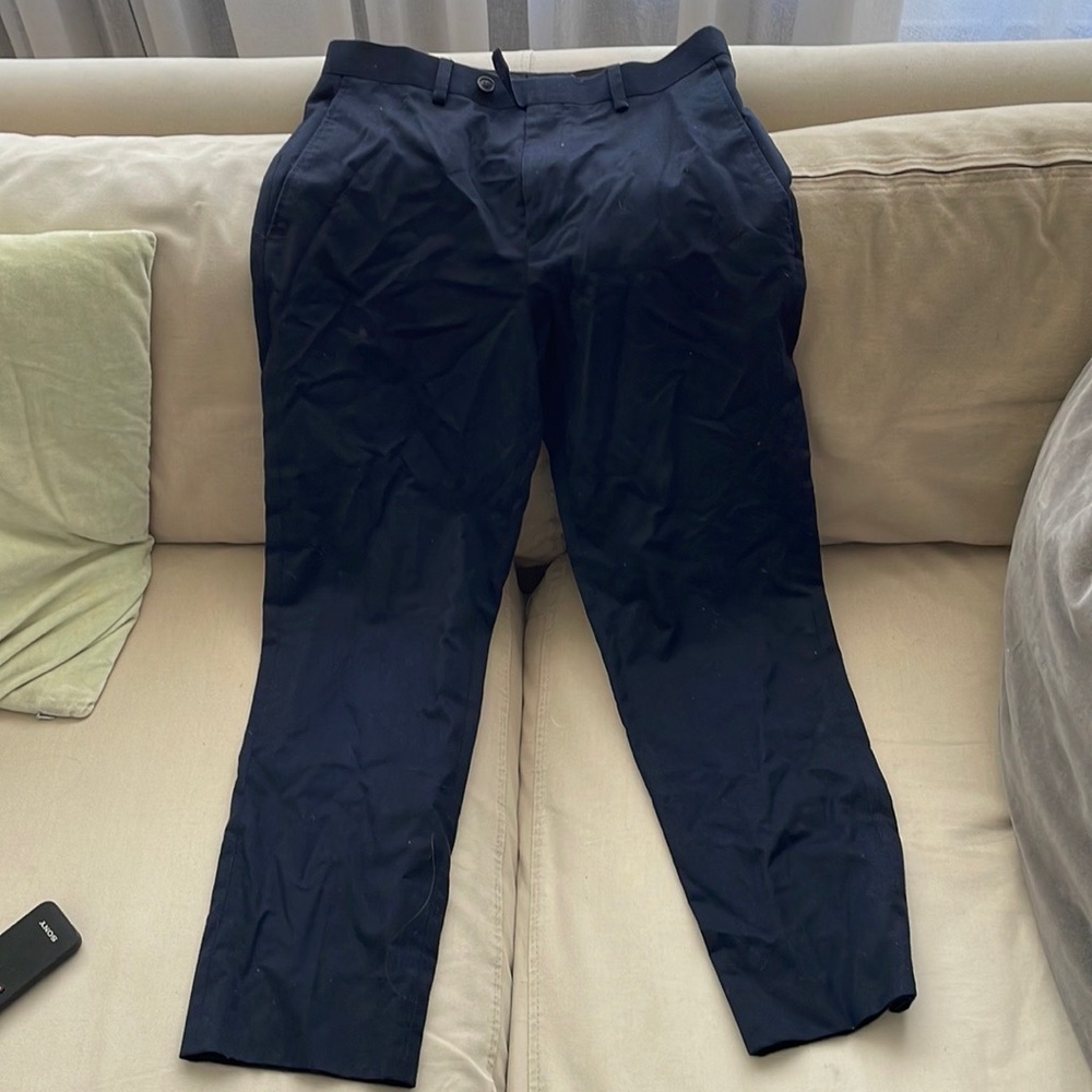 Lauren by Ralph Lauren Navy Dress pants